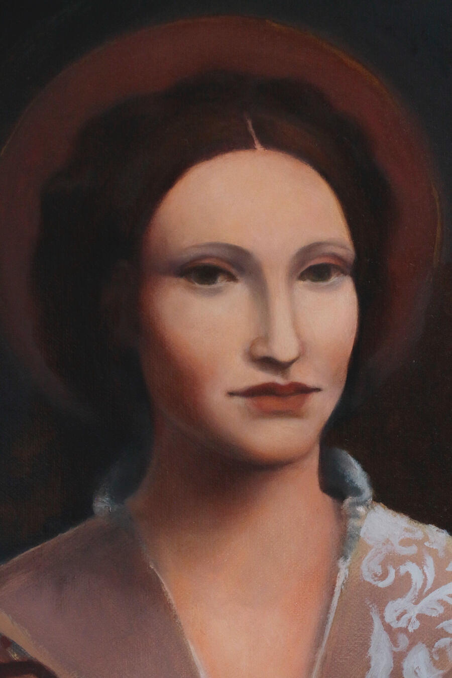 Philippa (WIP) - oil